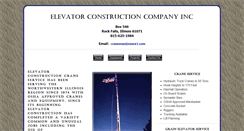 Desktop Screenshot of elevatorconstruction.com